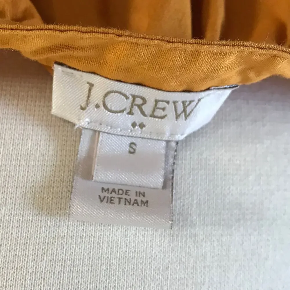 J. Crew • Penny Square Neck Peasant Top